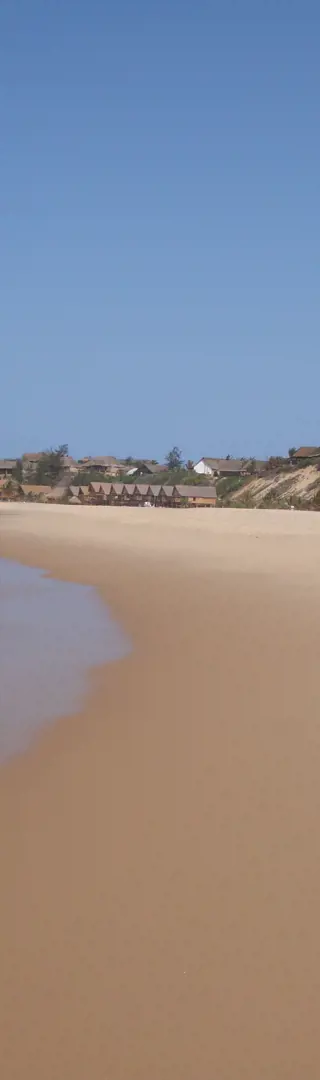 Strand soweit man schaut